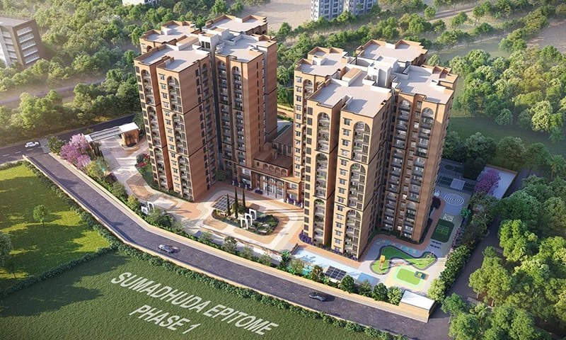 Sumadhura Solea clubhouse exterior, artistic impression