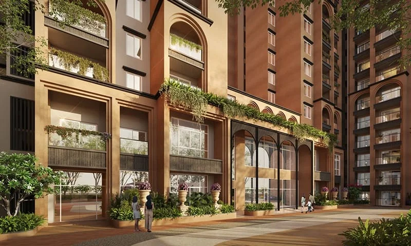 Sumadhura Solea tower facade, artistic impression