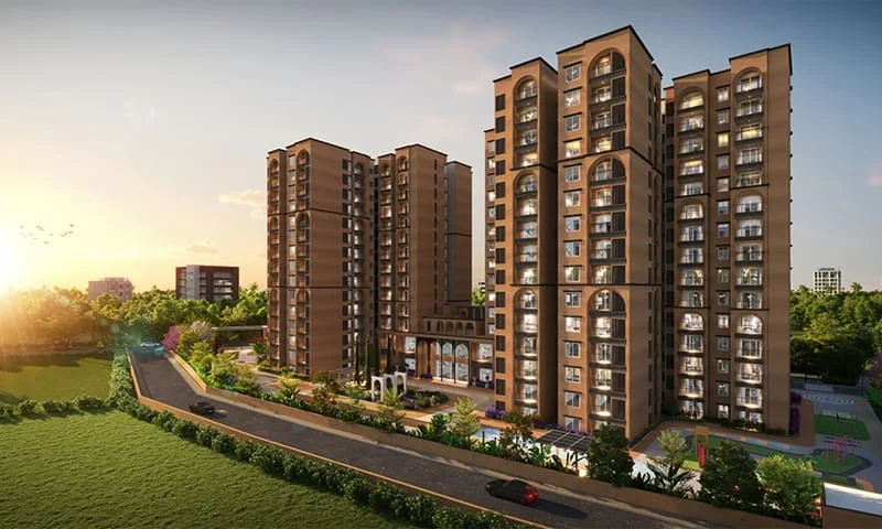 Sumadhura Solea living room interior, artistic impression