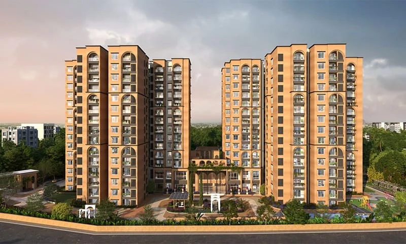 Sumadhura Solea balcony view, artistic impression